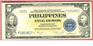 Banknote from Philippines