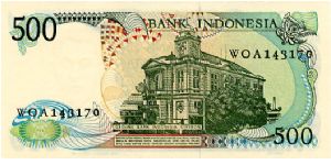 Banknote from Indonesia