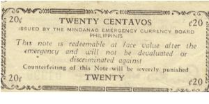 Banknote from Philippines