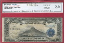Twenty Pesos Victory series 66 Starnote P-121a. Banknote