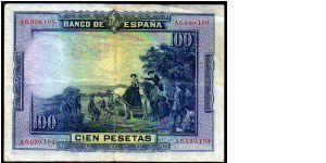 Banknote from Spain