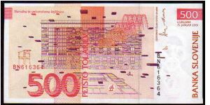 Banknote from Slovenia