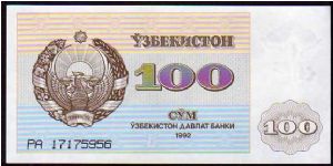 100 Som
Pk 67a Banknote