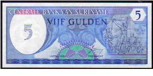 5 Gulden
Pk 125 Banknote