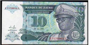 *ZAIRE*
_________________

10 Nouveaux Zaires

Pk 55
^^^^^^^^^^^^^^^^^^
24-June-1993
^^^^^^^^^^^^^^^^^^ Banknote