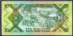 Banknote from Uganda