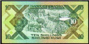 Banknote from Uganda