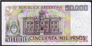 Banknote from Argentina