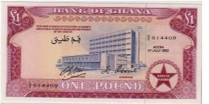 BANK OG GHANA Banknote