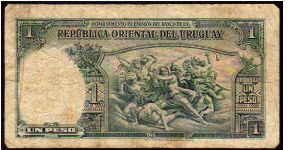 Banknote from Uruguay