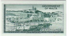 Banknote from Malta