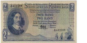 SOUTH AFRICA RESERVE BANK-
 2 RANK Banknote