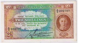 Banknote from Malta