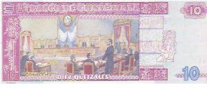 Banknote from Guatemala