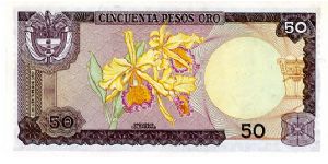 Banknote from Colombia