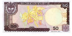 Banknote from Colombia