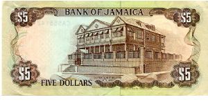 Banknote from Jamaica