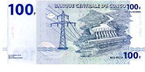 Banknote from Congo