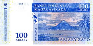 Banknote from Madagascar