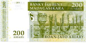 Banknote from Madagascar