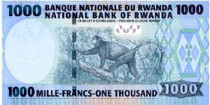 Banknote from Rwanda