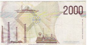 Banknote from Italy