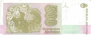 Banknote from Argentina