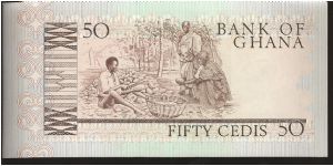 Banknote from Ghana