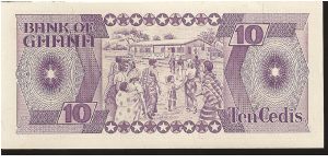 Banknote from Ghana