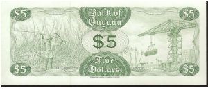 Banknote from Guyana