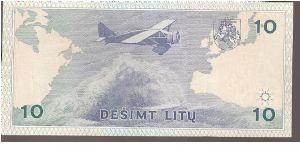 Banknote from Lithuania