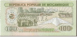 Banknote from Mozambique