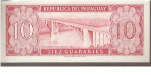 Banknote from Paraguay