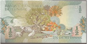 Banknote from Tunisia