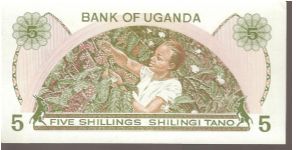 Banknote from Uganda