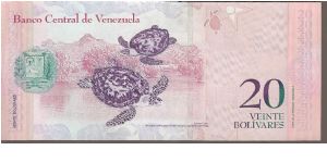 Banknote from Venezuela