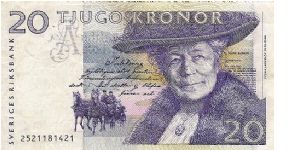 20 kronor; 1992 Banknote