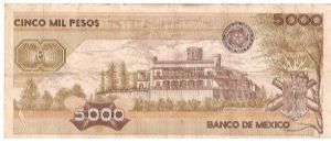 Banknote from Mexico