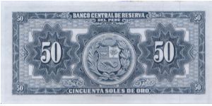 Banknote from Peru