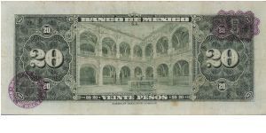 Banknote from Mexico