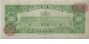 Banknote from Mexico