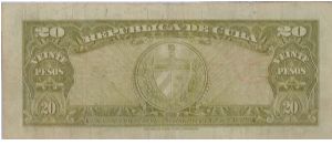 Banknote from Cuba