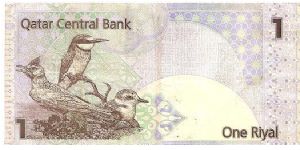 Banknote from Qatar