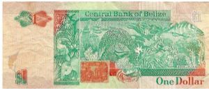 Banknote from Belize