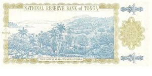 Banknote from Tonga