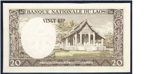 Banknote from Laos