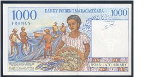 Banknote from Madagascar