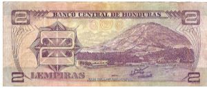 Banknote from Honduras