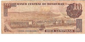 Banknote from Honduras