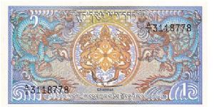 1 ngultrum; 1986

Part of the Dragon Collection! Banknote